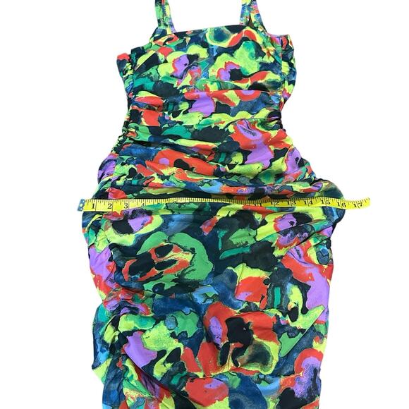 Rachel by Rachel Roy Illusion Print Sleeveless mini bodycon SZ. 0 Floral - Picture 10 of 14